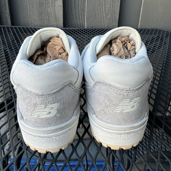 New Balance 550 basketball lifestyle grey suede shoes in Youth 5 or women’s 6.5 - Picture 5 of 9